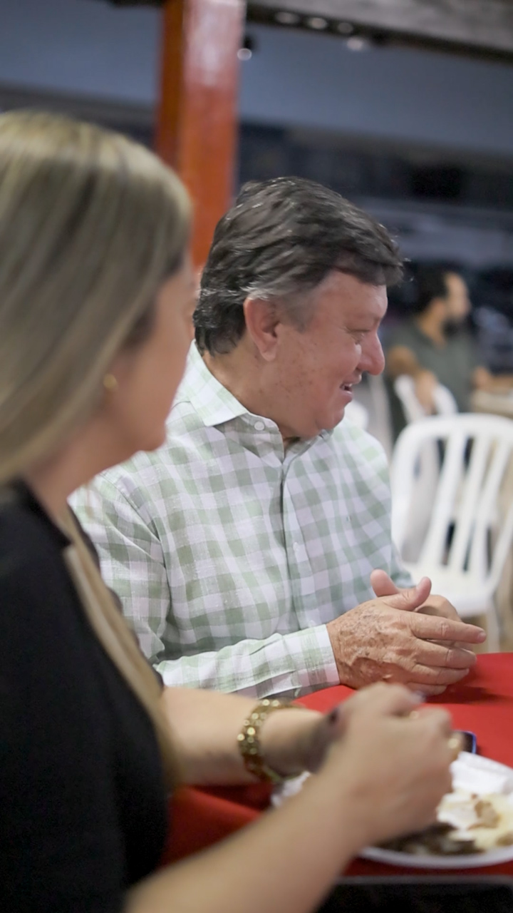 Rodrigues da Mabel participa de confraternização no Polo Empresarial Goiás, em Aparecida